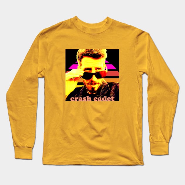 Crash Cadet Sunglasses Long Sleeve T-Shirt by Crash Cadet